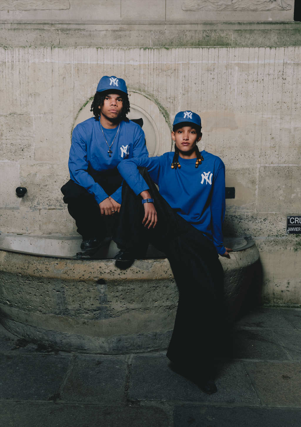 Yankees parisinos azules